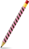 Pink And Black Striped Pencil Clip Art